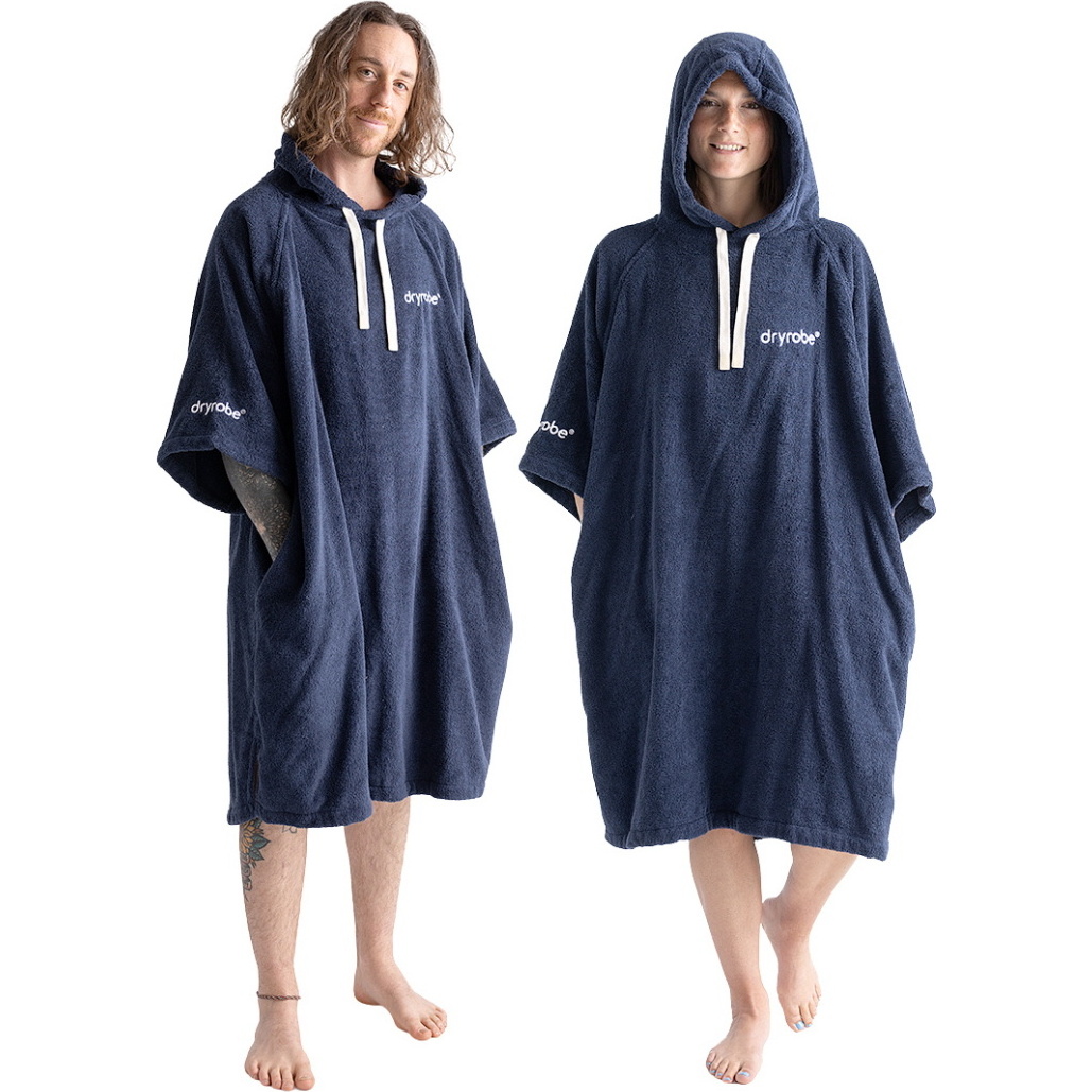 2026 Dryrobe Organic Towel Change Robe ORGANICTCRNA - Navy